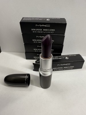 Lot Of 5 MAC Satin Lipstick CYBER 0.1oz - SLIGHT BOX DAMAGE - Bulk Discount!