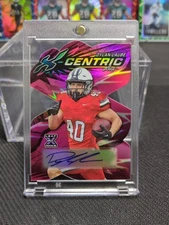 2024 Leaf X-Centric - Dylan Laube #XC-DL1 - Auto 7/7 Last On Print Rookie