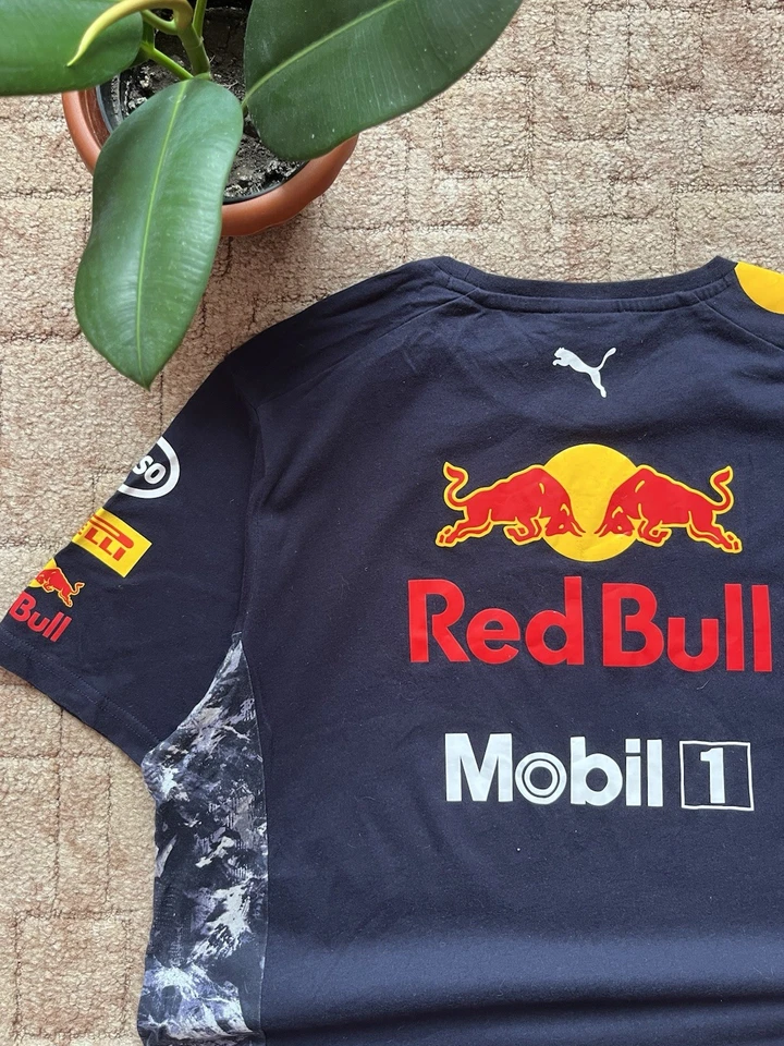 Camiseta Puma Red Bull Formula One Team Racing Bentley Streetwear Talla L Para Hombre Foto 4 de 4