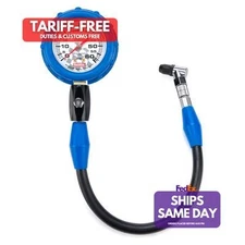 Quickcar 56-061, One Tire Gauge 60 Psi Liquid Filled Performance Racing Parts