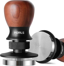 Espresso Tamper 53.3mm Coffee Tamper with Spring Loaded Tamper Adjustable Dep...