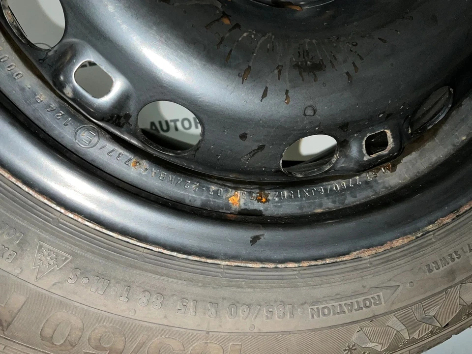 Winter Kompletträder 185/60R15 z.B. passend für Skoda Fabia - Bild 4 von 4