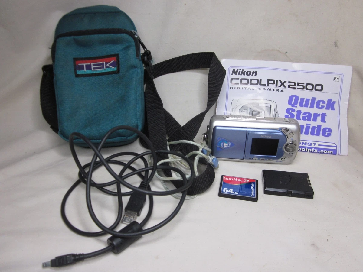 Preços baixos em Câmeras digitais Nikon Coolpix 2500 | eBay