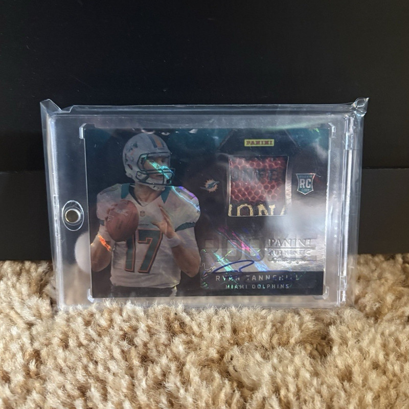2013 Panini Ryan Tannehill Rookie Patch Auto RPA (Game Used Football)