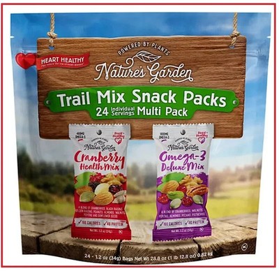 Nature's Garden Trail Mix Snack Packs (1.2oz., 24pk)