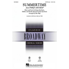 Hal Leonard Summertime from Porgy and Bess TTBB Arranged by Mac Huff