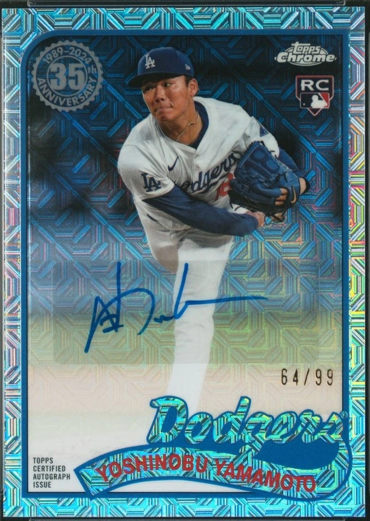 Topps Big League Yoshinobu Yamamoto 2024 #183 for sale | eBay