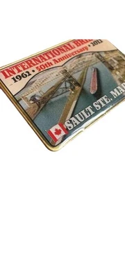 New International Bridge 1962-2012 50th Anniversary Sault Ste. Marie Lapel Pin - Image 1 of 4
