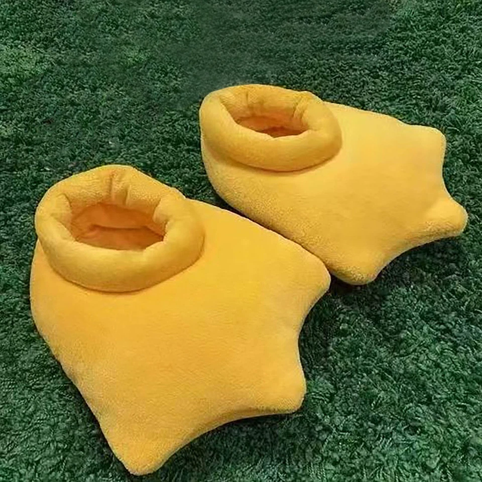 Zapatillas Pies de Pato Garra de Animal Zapatos Peluche Pato Zapatillas Invierno Foto 2 de 4