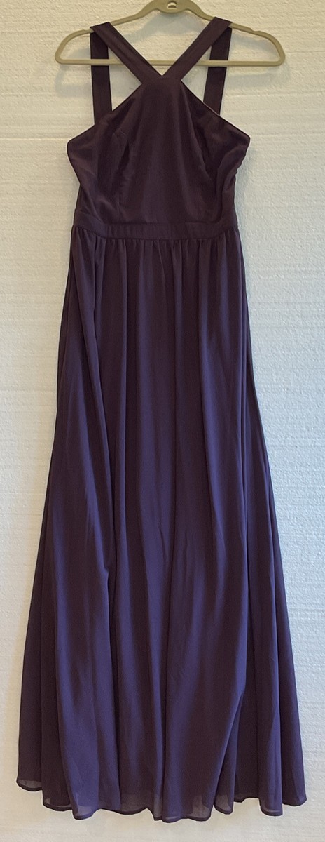 Formal Dresses Air Of Romance Dusty Purple Maxi Dress Dusty Rose