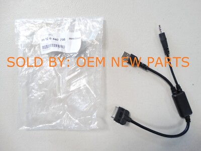 BMW Mini iPod Cable Adaptor Kit Part Number: 30 Pin