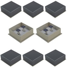 Quality Cufflinks Boxes Jewellery Display Packaging Storage Cufflink Holder Box