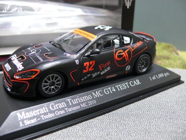 ミニカー Maserati MC GT4 1 of 1,584 pcs 2018 Maserati GranTurismo MC Simulation Exquisite Diecasts