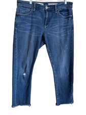 Anthropologie Pilcro and the Letterpress Distressed Slim Boyfriend Jeans Sz 31