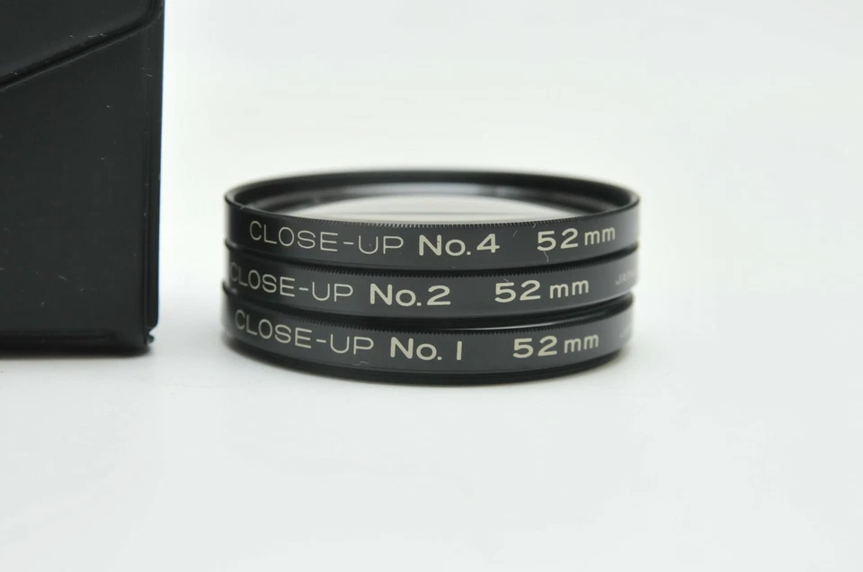 Kalt 52mm Close Up Lens Set Of 3 No 1, No2 And No4 With Case for Nikon Canon - Image 2 of 3