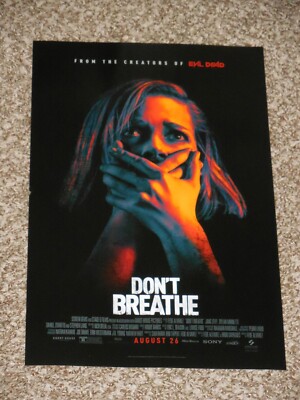 DON'T BREATHE ''B'' 11x17 PROMO MOVIE POSTER