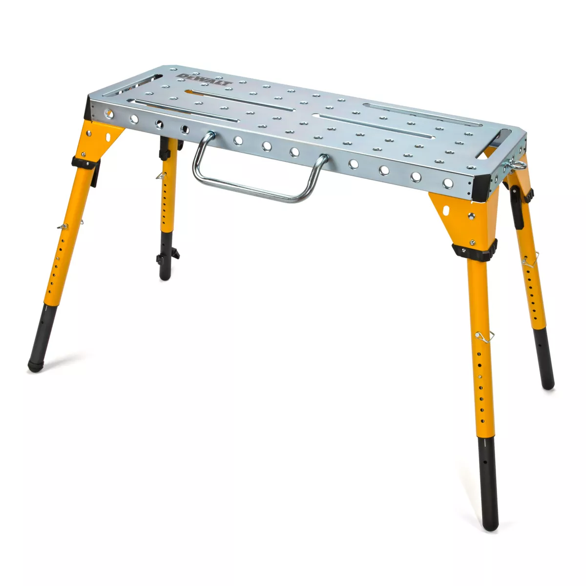 Dewalt dxmf4618wt adjustable height portable steel welding table and work bench deals