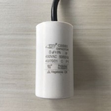 CBB60 8MFD 8uF 450V 450VAC Start Capacitor Motor HVAC For Washer Dryer Pump