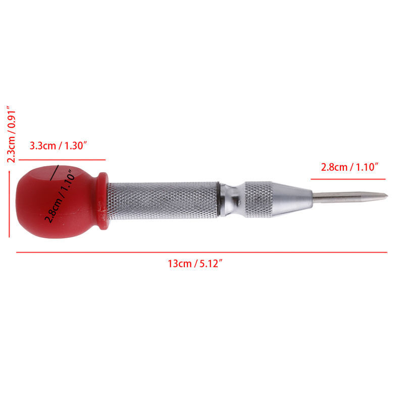 Automatic Spring Loaded Center Punch Strikes Surface Hammer Window ...