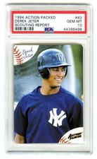DEREK JETER~RARE (POP 282) 1994 ACTION PACKED PSA-10 GEM-MT ROOKIE RC CARD #43. rookie card picture