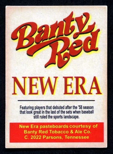 Banty Red New Era '58 KEN HARRELSON, Boston Red Sox - Picture 3 of 4