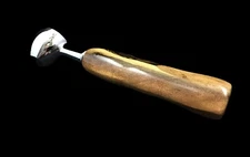 Hand Turned Epoxy Resin Wood Coffee Scoop Hand Made 1 Tablespoon Black Walnut
