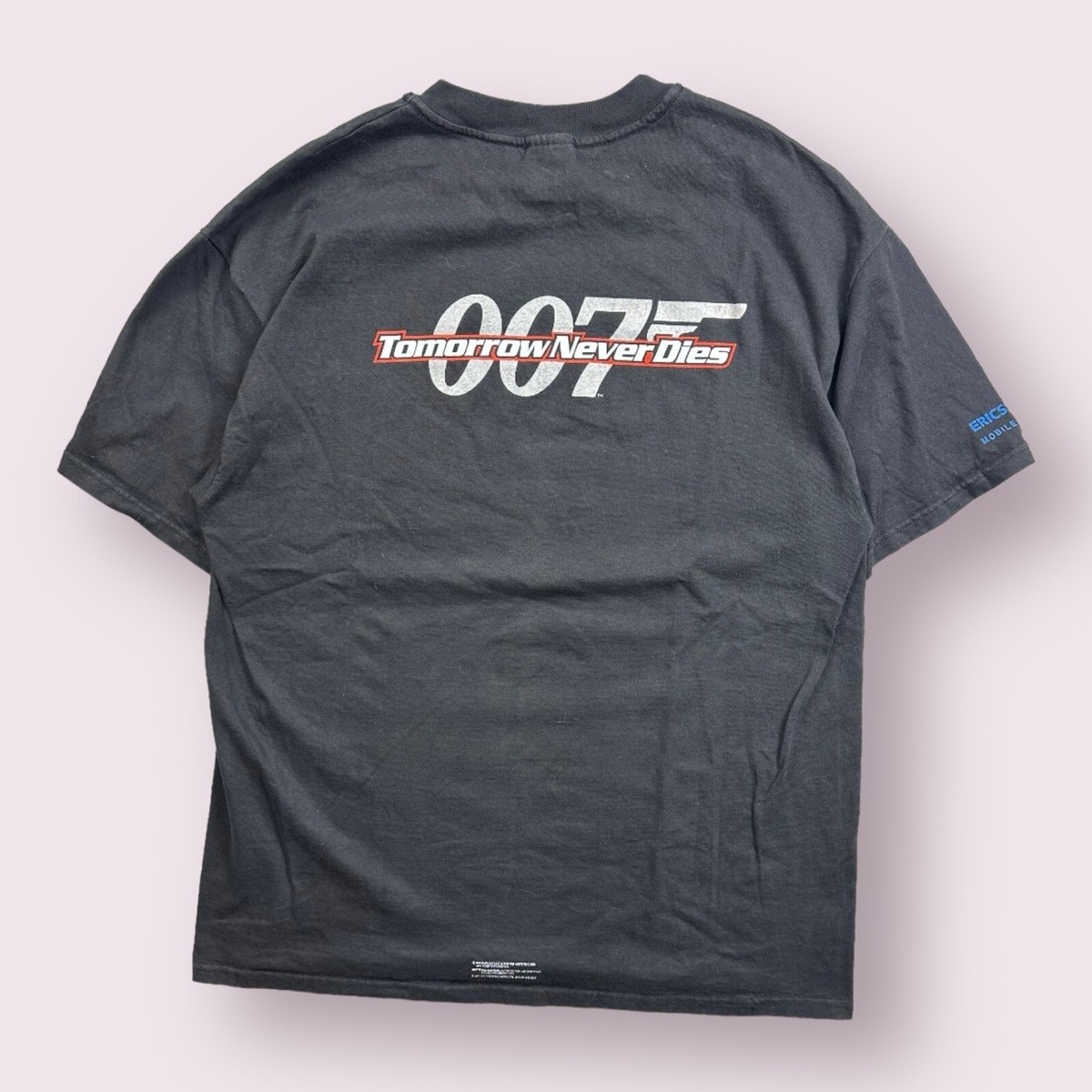 007 The World Is Not Enough Tシャツ M 90s Vintage Vintage 007 James Bond The World Is Not Enough 90s T