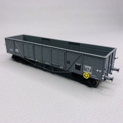 2x Tombereau ex-PLM brun SNCF ép. IIIb - HO 1/87 - REE WB-822