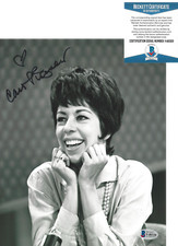CAROL BURNETT SIGNED 8x10 SHOW PHOTO COMEDY ACTRESS PROOF BECKETT COA BAS