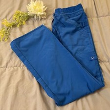 Urbane Performance Scrub Pants Womens Size PXS Blue modern Fit