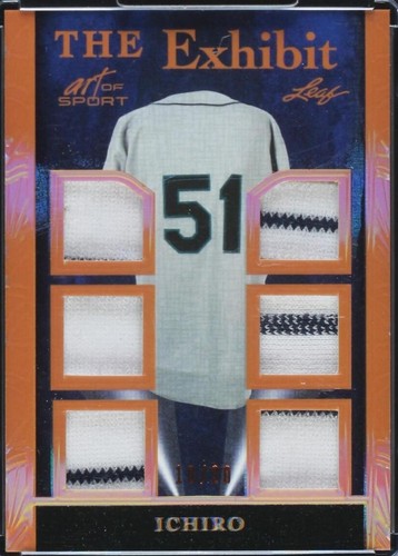 2023 Leaf Superlative Sports ICHIRO Red Sparkle AUTO Autograph 14