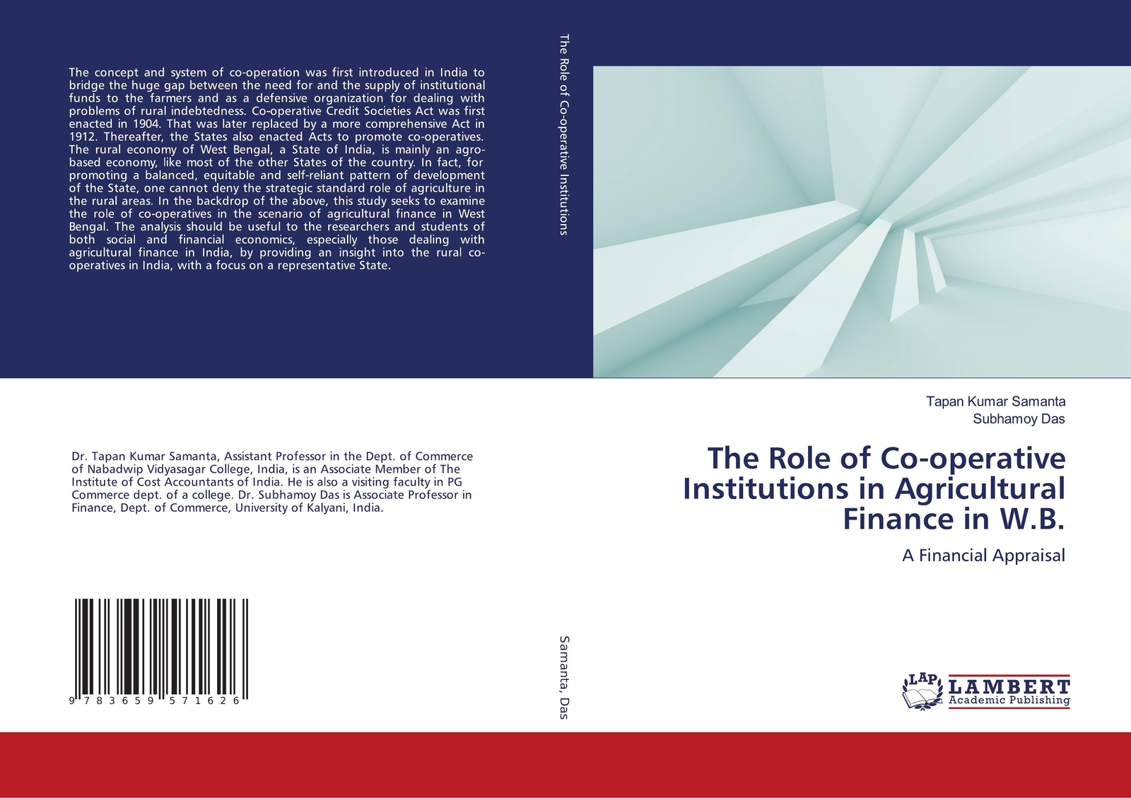Thumbnail - The Role Of Co-operative Institutions In Agricultural Finance In W.b.