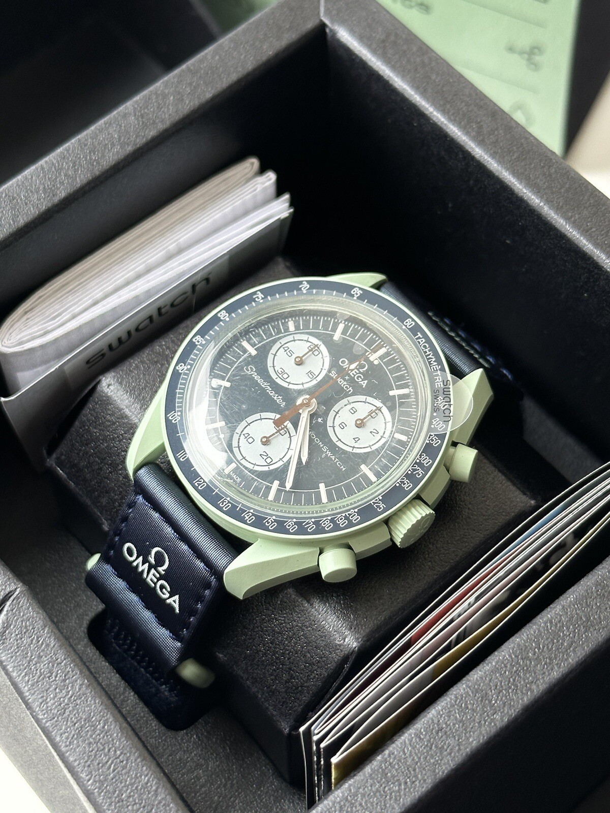 New Omega x Swatch Mission On Earth 🌎 BNIB With Receipt