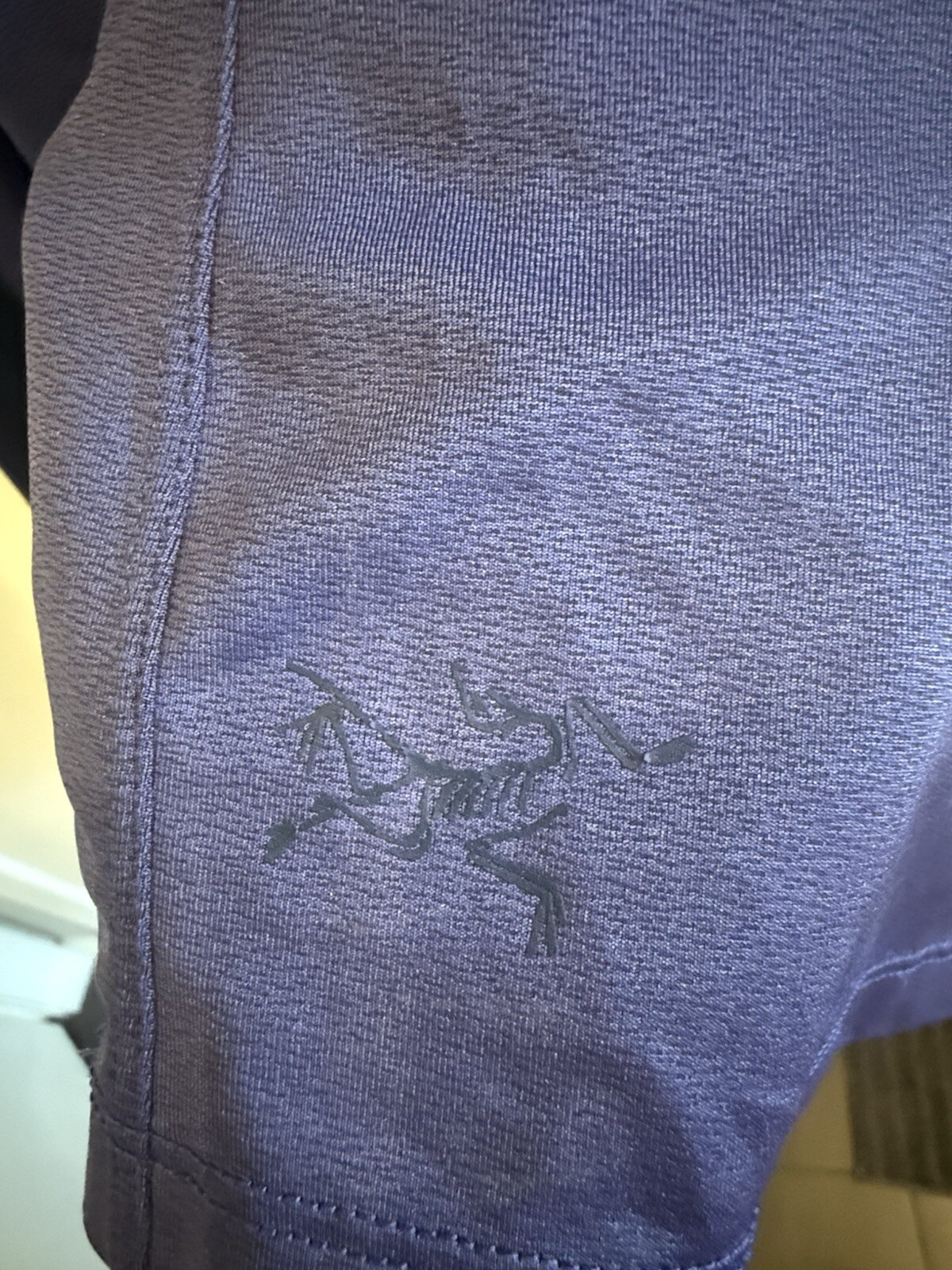 Maglione pullover Arc'teryx donna collo 1 4 zip piccolo blu strato base