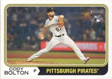 2023 Topps Heritage High Number - #607 Cody Bolton (RC) ROOKIE