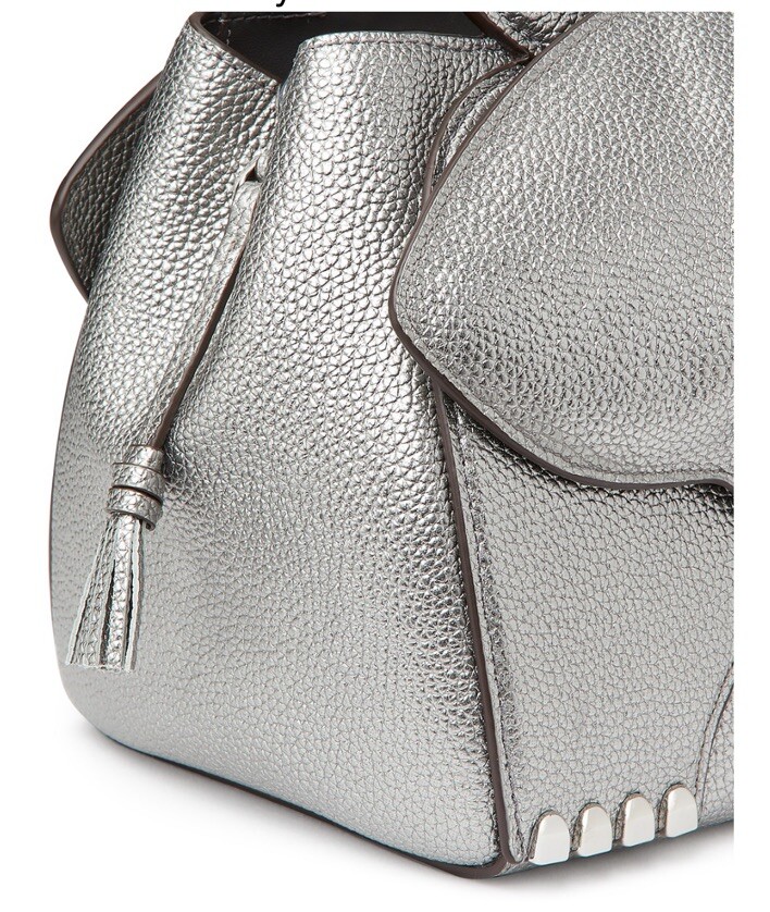 New Kate Spade Ellie Metallic Pebbled Leather 3D Elephant