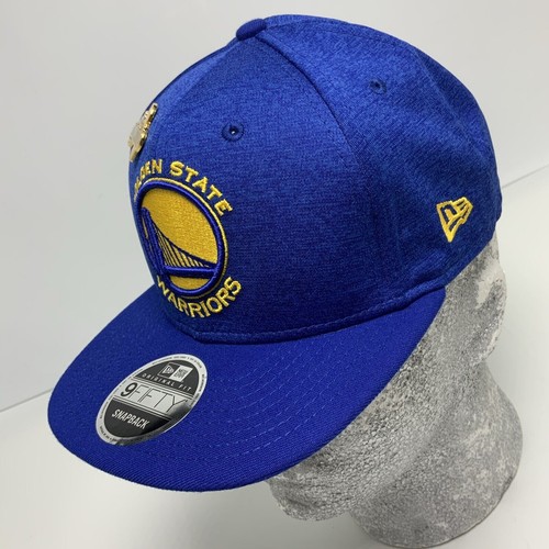 Men's New Era Cap Royal Blue GSW The Finals 2015 9FIFTY LIMITED EDITION - Picture 3 of 6