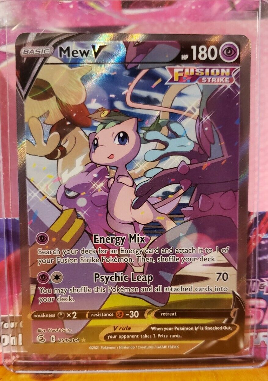 Mew V, Fusion Strike, TCG Card Database