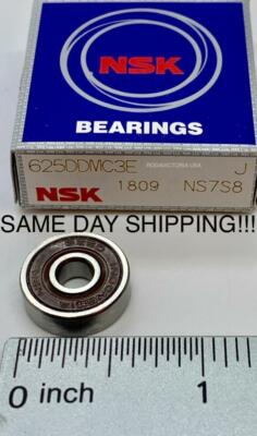Pile A Godets 625-2RS Roulement à Billes à Gorge Profonde 5x16x5mm Roulements Double En Acier Chromé Scellés Paquet De 2 Bearing Dimensions