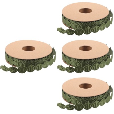  4 Rolls Partybänder Herbsternteband Schleife Seidenband Samtband