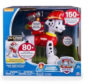 paw patrol zoomer marshall interactive pup