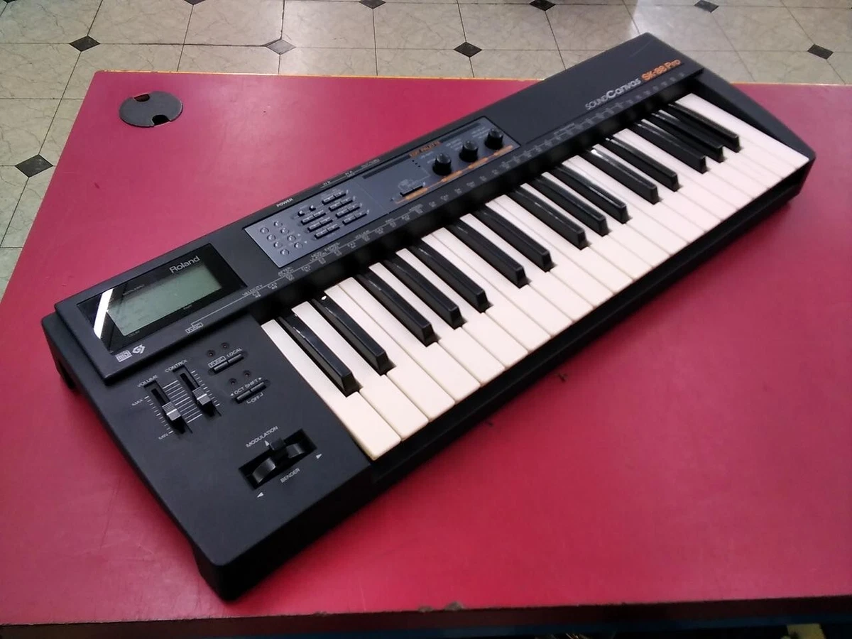 Roland SK-88Pro Sound Canva Synthesizers Sound Module Keyboard Used