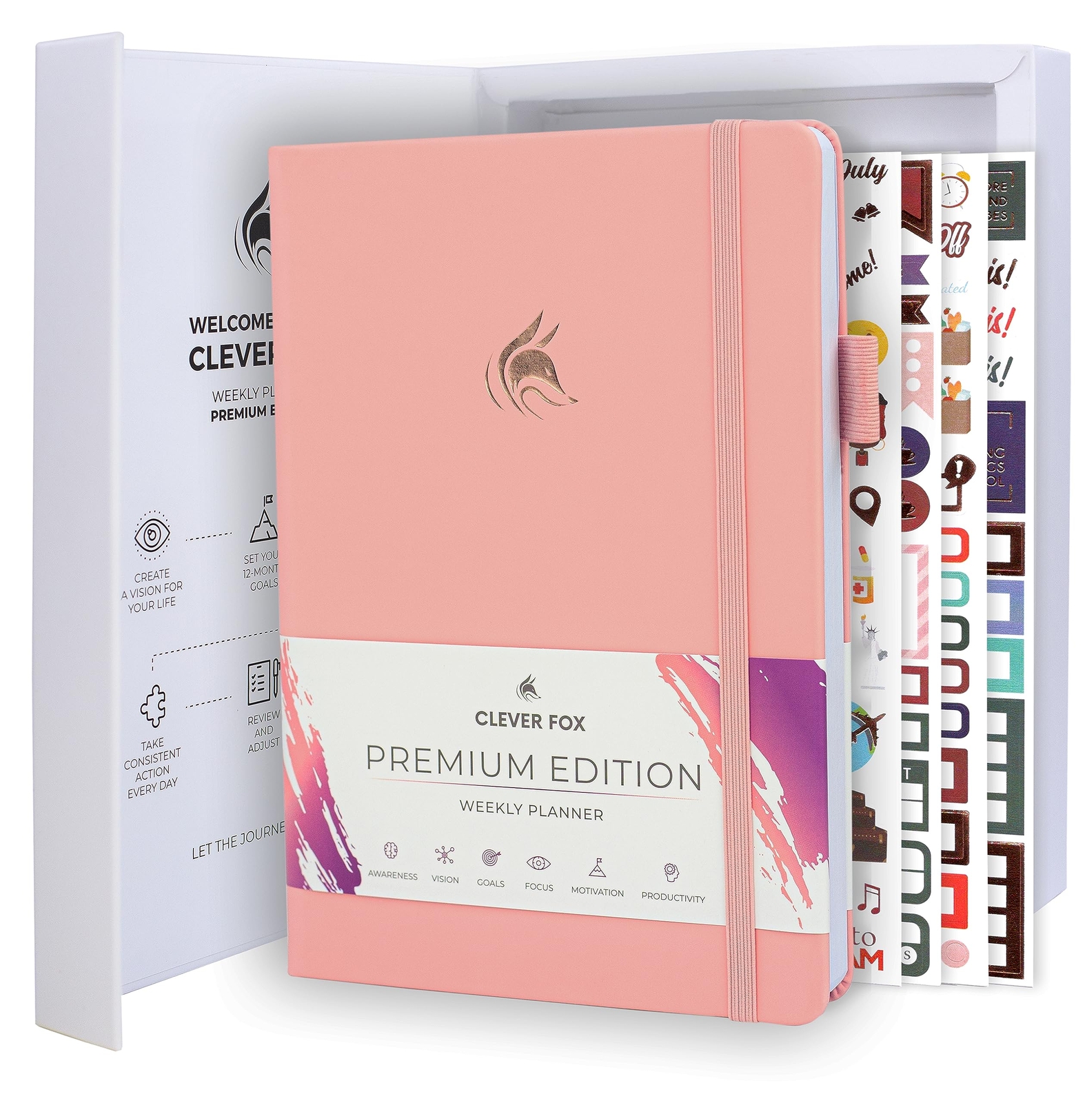 Planner Premium Edition – Undated Luxurious Weekly & Monthly Planner to Incre...-image