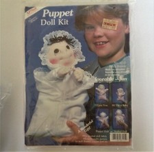 1984 Suzanne McNeill BABY BONNIE Puppet DOLL KIT NOS SEALED Cloth