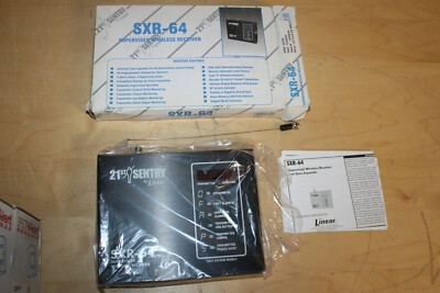 Linear SXR-64 21st Sentry Supervised Wireless Receiver (sxr-64a)  (ssr00064) ~ o
