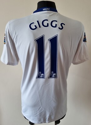 Manchester United 2008 - 2009 Away football Nike shirt #11 Giggs