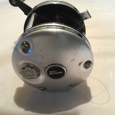 Abu Garcia Ambassadeur 5000C Black Fishing Reel T1958 for sale