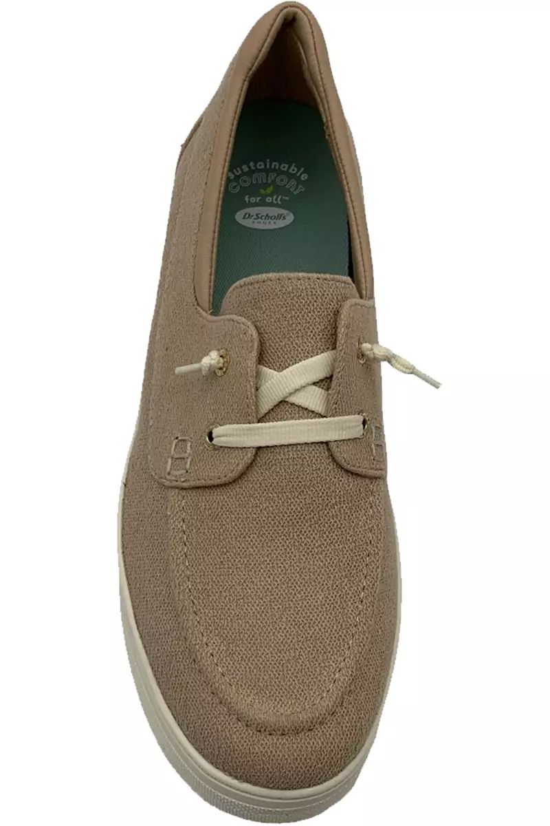 Dr. Scholl s Slip On Boat Shoes Get Onboard Cuban Sand eBay
