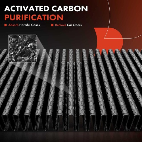 Cabin Air Filter with Activated Carbon Compatible with Chevrolet Corvette - Picture 2 of 5