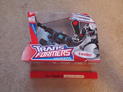 Transformers Animated Voyager Class Decepticon Shockwave New
